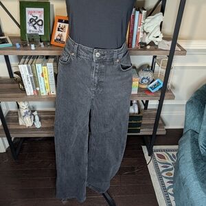 H&M Dark Gray Women's Wide Leg Jeans